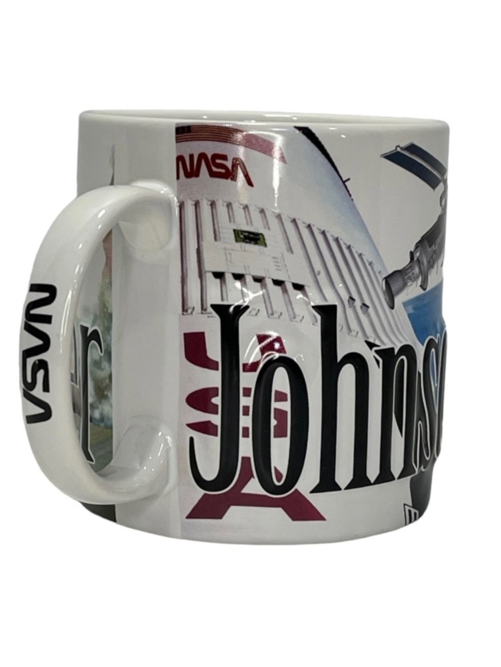 NASA Johnson Space Center Coffee Mug SST Rocket Astronaut Moon Mars Oversized